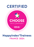 Certified Choose my compagny Happy index trainees France 2024